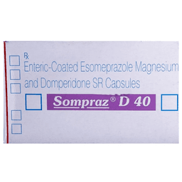 SOMPRAZ D 40MG 15CAPSULES