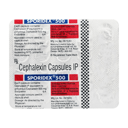 SPORIDEX 500 CAPSULE