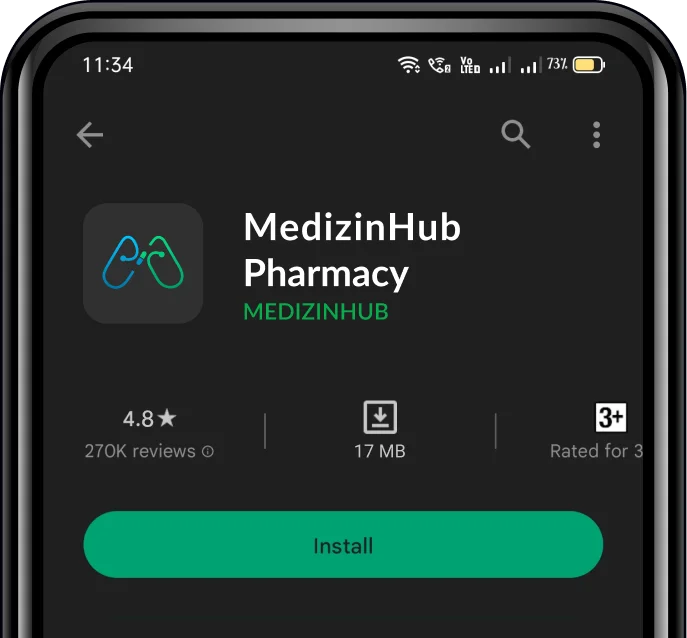 MedizinHub Phone Screen